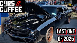 THE LAST CARS & COFFEE OF 2025! (CRAZY TURNOUT!)