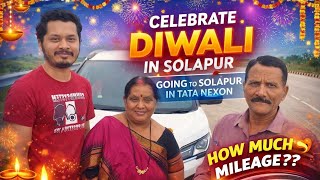 Deepavali celebrate karne gaye Gav ko apne Nexon mai