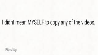 A BIG Disclaimer for my awful ad videos.
