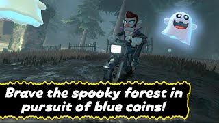 Mario Kart World - P-Switch Mission - Brave the Spooky Forest in Pursuit of Blue Coins! #switch2