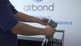 Airbond -Model 602 Splice Demonstration on Fine Wool #termopartners #airbondsplicers #airbond #termo