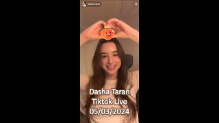 ❤ Dasha Taran ❤ ✯ Tiktok Livestream ✯ 05/03/2024