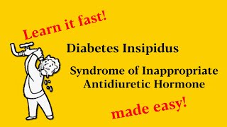 Diabetes Insipidus and Syndrome of Inappropriate Antidiuretic Hormone Secretion nursing #NCLEX #rn