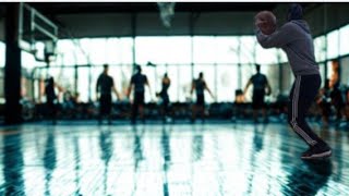 RAWINKEDSHOP | SHOOTING FIVE 3"S  IN THE ROLL BASKETBALL WORKOUT