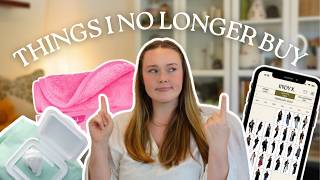 Things I Don’t Buy Anymore | Mindful Living & Sustainable Swaps