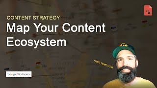 Content Planning Tip:  Map Your Content Ecosystem  (FREE Google Workspace TEMPLATE)