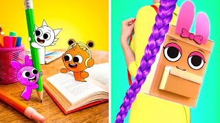 Rumi and Sprunki in REAL LIFE 😱 Cardboard & Paper DIYs