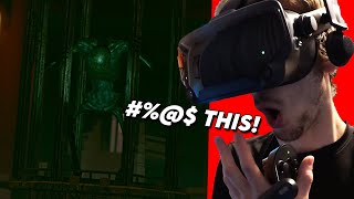i forced myself to play a VR horror game (IT WAS TERRIFYING)