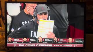 Atlanta Falcons Offensive Lineup for MNF (10/13/2025)