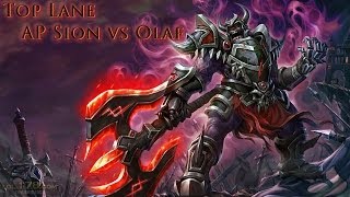 Top Lane Sion vs. Olaf