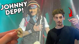 JOHNNY DEPP GAVE ME HIS GUITAR PICK! HOLLYWOOD VAMPIRES AT SWANSEA ARENA!!!