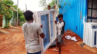 UPVC Windows Loading Work | UPVC door and windows mounted on Tata ACE by Villupuram and Kallakurichi