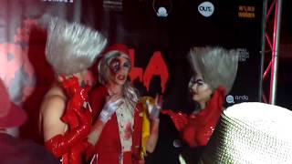 At the Dragula S2 Premiere Party.