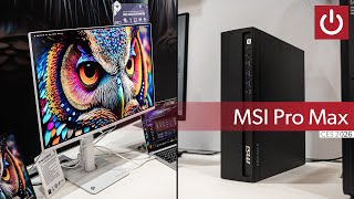 New MSI NUCs, workstations, and monitors for 2026