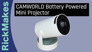 CAMWORLD Battery Powered Mini Projector