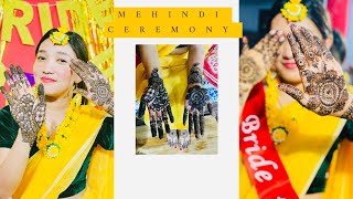 Nepali Mehendi Ceremony of Sabita (Sisters mehindi😘)