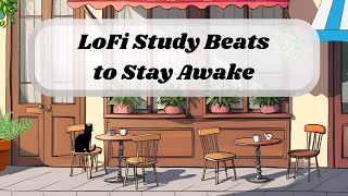 LoFi Study Beats to Stay Awake  40 hertz focus tone