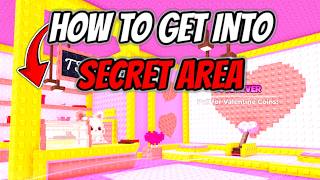 HOW To Unlock Secret Area in Valentine's Update!❤️ | Escape Tsunami For Brainrots