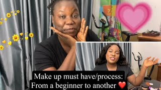 Beginner Make up must have and process: From a beginner to another with ❤️ ❤️❤️