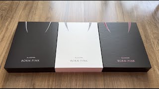 UNBOXING BLACKPINK BORN PINK ALBUM BOX SET VERSION