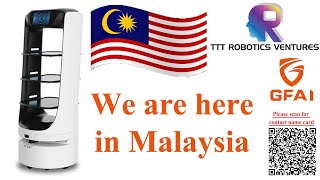 GF Robotics Delivery Robot are now In Malaysia