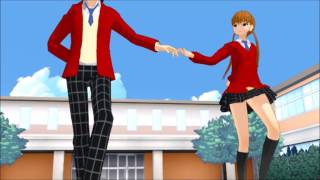 MMD - Tonari no Kaibutsu kun - Shizuku x Haru - cantarella