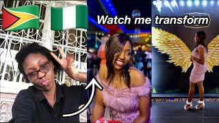 WATCH ME TRANSFORM FROM A HOMELESS WOMAN TO A HOT CHICK | BIRTHDAY LUNCH/ SURPRISE | GUYANA VLOG
