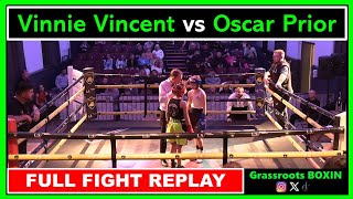 Vinnie Vincent vs Oscar Prior  - FULL FIGHT - Guildford City Boxing Club Home Show (07/12/25)