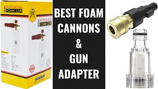 JPT Heavy Dutty Best Foam Cannons | Kapicon Gun and Crystal Water Adapter for Car Washer