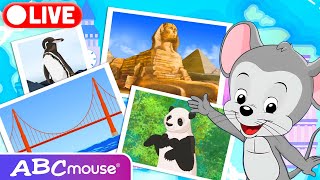 🔴 LIVE: Search & Explore with  ABCmouse | Full Episodes! | See the World with ABC and Friends