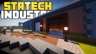 I built a Giant Factory in Minecraft's Best Tech Modpack!