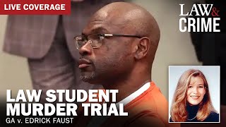 LIVE: Law Student Murder Trial – GA v. Edrick Faust – Day Four