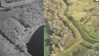 Veggie Band Infrared: Houston Floodplains from the Air