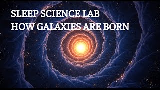 SLEEP SCIENCE LAB | DRIFTING THROUGH THE COSMOS: HOW GALAXIES ARE BORN #universe #bedtimestories