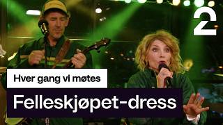 Herborg Kråkevik og Odd Nordstoga tolker Hagles «Felleskjøpet-dress» | Hver gang vi møtes | TV 2