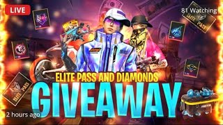 FREE FIRE GIVEWAY AND FREE GIFT