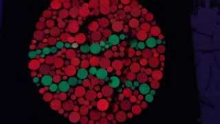 Blacklight Ishihara Colorblind Art