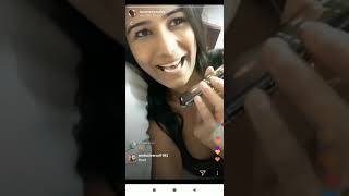 Poonam pandey live on Instagram, hot poonam