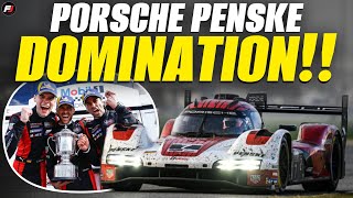 Porsche Penske DOMINATE the Rolex 24 at Daytona Again!
