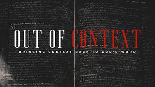 Out of Context - Part 1: Jeremiah 29