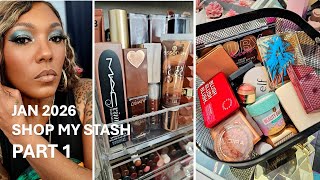 SHOP MY STASH JANUARY 2026 - Part 1| Everyday Beauty Drawer Speed Reviews | KOLORFUL KALMELE