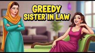Greedy Stepsister | Moral Stories in English | Life Lesson | Learn English | Bedtime Stories | Story