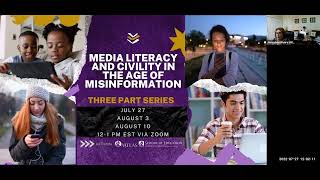Media Literacy and Civility in the Age of Misinformation Series