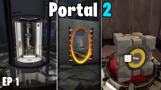 Trying Portal 2 for the FIRST time!