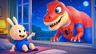 Dinosaur at the Window | Fun Dinosaur Story for Kids at Night | Tokki Planet