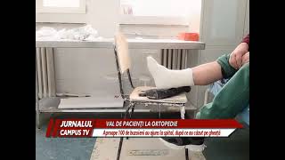 WAVE OF PATIENTS AT ORTHOPAEDICS