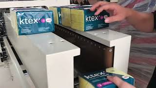 Fully automatic dental paper side opening three-dimensional packaging machine