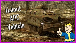 I added the Fallout 4 APC into Halo!