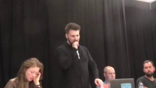 Richard Seymour and Peter Fraser Edinburgh 290916