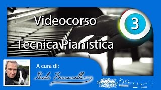 Videocorso - Tecnica pianistica - Elementi e Gesti fondamentali - Lezione 3 - Pianoconcerto.it